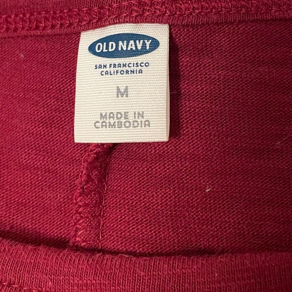 Old navy T-shirt sun dress. Size: M - Picture 3 of 3